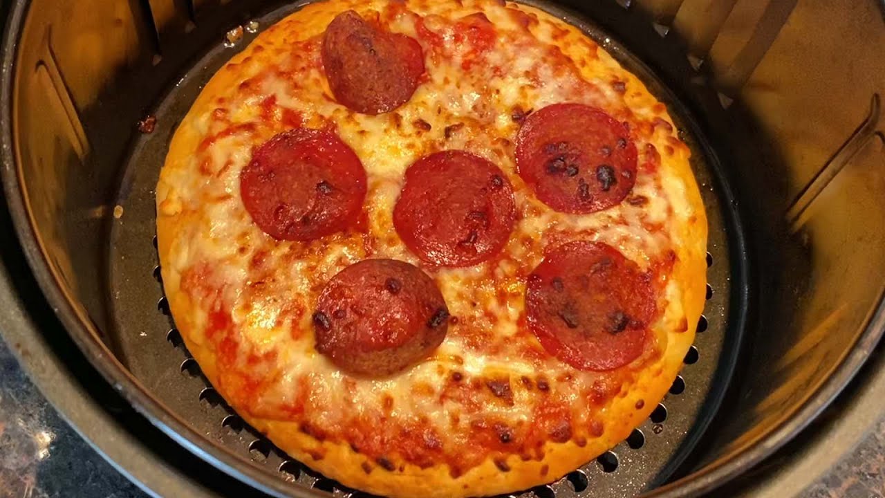 Can You Air Fry a Frozen Pizza? Tips & Tricks for Achieving the Perfect Texture.