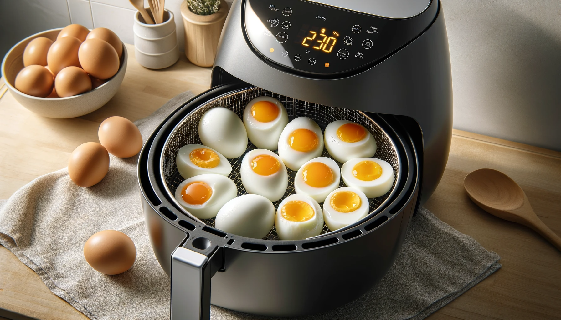 Air Fryer Hard-Boiled Eggs (Perfect and Easy)